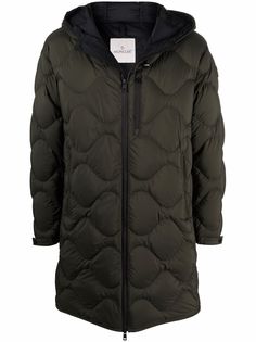 Moncler длинный пуховик Duvivier