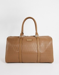 Большая дорожная сумка светло-коричневого цвета Elle-Коричневый цвет