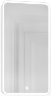 Зеркальный шкаф 45,5х85,5 см белый жемчуг R Jorno Pastel Pas.03.46/W