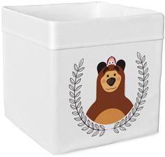 Ящик текстильный для игрушек Маша и Медведь 13 Smart