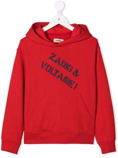 Zadig & Voltaire Kids худи с логотипом