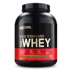 Протеин OPTIMUM NUTRITION Gold Standard 100% Whey, порошок, 2.2кг, шоколадное арахисовое масло [on359]