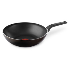 Сковорода ВОК (WOK) Tefal Easy Plus 04206628, 28см, без крышки, черный [9100042518]