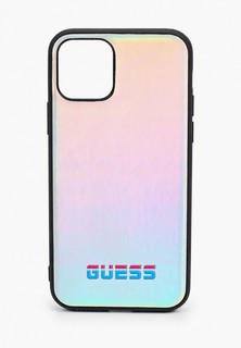 Чехол для iPhone Guess 11 Pro, Iridescent PU Silver