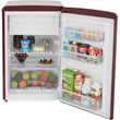 Однокамерный холодильник Hansa Retro FM1337.3WAA винный красный