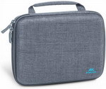 Чехол для экшн видео камер и аксессуаров Rivacase 7512 Action camera Canvas case grey