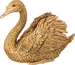 Статуэтка Lefard Лебедь золотой 529-135