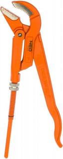 Ключ трубный Neo Tools 02-126 (оранжевый)