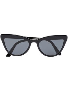 Prada Eyewear солнцезащитные очки в оправе кошачий глаз