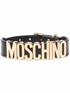 Moschino ошейник для собак с логотипом