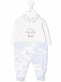 Alviero Martini Kids пижама с вышивкой