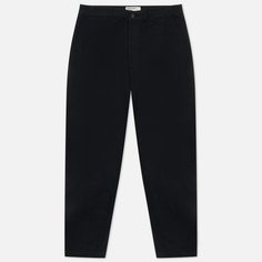 Мужские брюки Universal Works Military Chino Nebraska Cotton, цвет чёрный, размер 30