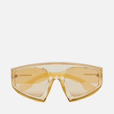 Солнцезащитные очки Burberry Brooke, цвет жёлтый, размер 56mm