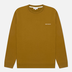 Мужская толстовка Norse Projects Vagn Logo Crew Neck, цвет жёлтый