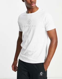 Белая футболка Gym King Sport Pro-Белый