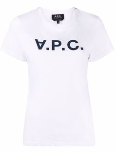 A.P.C. футболка с логотипом