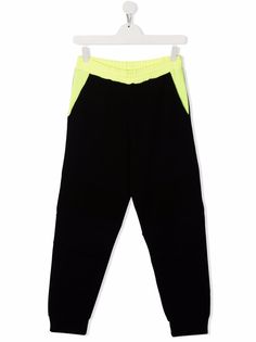 Balmain Kids спортивные брюки в стиле колор-блок