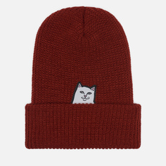 Шапка RIPNDIP Lord Nermal Beanie, цвет оранжевый