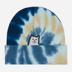 Шапка RIPNDIP Lord Nermal Tie-Dye, цвет синий