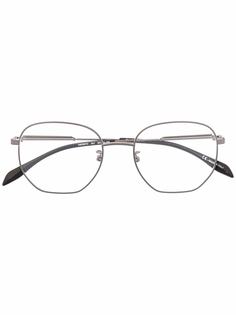 Alexander McQueen Eyewear солнцезащитные очки в круглой оправе