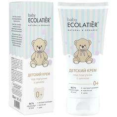 Детский крем под подгузник ECOLATIER Baby с цинком 0+, 100мл EСОlatier