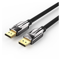 Кабель аудио-видео Vention, DisplayPort (m) - DisplayPort (m) , ver 1.4, 3м, GOLD, черный [hcabi] Noname