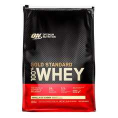 Протеин OPTIMUM NUTRITION Gold Standard 100% Whey, порошок, 4.54кг, ванильный крем [on39]