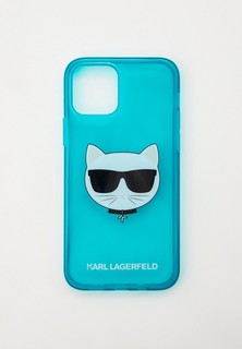 Чехол для iPhone Karl Lagerfeld 12/12 Pro (6.1), TPU FLUO Choupette