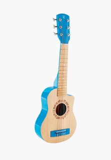 Игрушка Hape Музыкальная игрушка "Гитара Голубая лагуна", цвет: голубой, для детей 3 лет