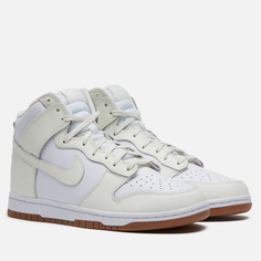 Кроссовки Nike Wmns Dunk High, цвет белый, размер 39 EU