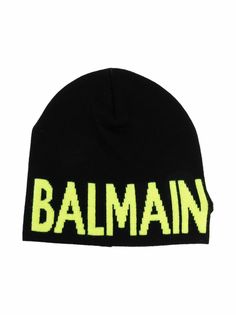 Balmain Kids шапка бини с логотипом