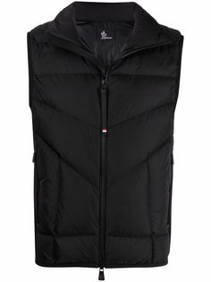 Moncler Grenoble дутый жилет на молнии