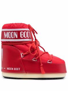 Moon Boot сапоги на шнуровке с логотипом