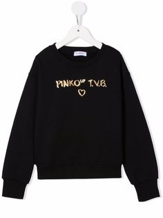 Pinko Kids толстовка с надписью