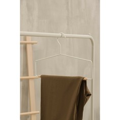 Вешалка для брюк и юбок savanna wood, 1 перекладина, 37×22×1,5 см, цвет белый