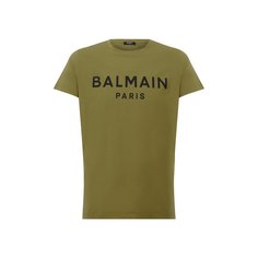 Хлопковая футболка Balmain