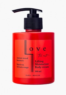 Крем для тела Love tea art Black tea & Fruit Rouge, Lifting Moisturizer Body crem, 300 мл