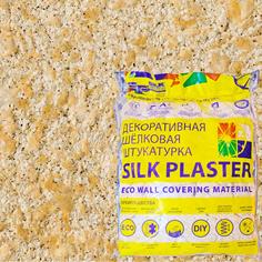 Жидкие обои Silk Plaster Виктория 702 0.7 кг цвет жёлтый