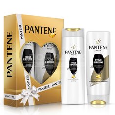 Подарочный набор Pantene Pro-V Густые и крепкие (шампунь 250 мл + бальзам 200 мл)