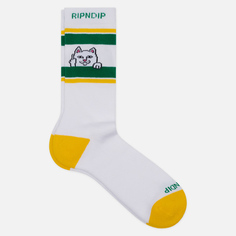 Носки RIPNDIP Peeking Nermal, цвет белый, размер 40-46 EU