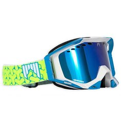 Маска Shred 14-15 Barro Intra White/Blue Photochromic