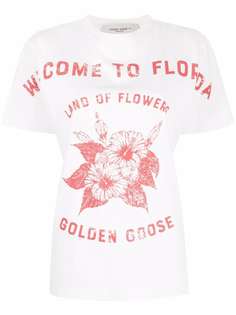 Golden Goose футболка с логотипом