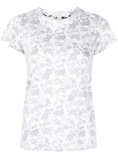 Rag & Bone футболка с цветочным принтом