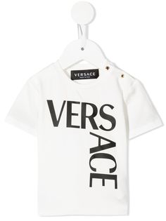 Versace Kids футболка с логотипом