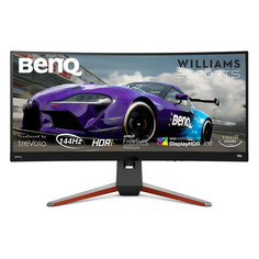 Монитор BenQ EX3415R 34", черный и серебристый [9h.lk2lj.tbe]