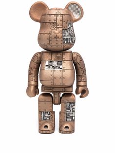 Medicom Toy фигурка Be@rbrick Steampunk 400% из коллаборации с Royal Selangor