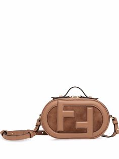 Fendi мини-сумка с монограммой