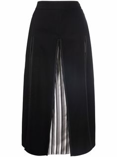 Thom Browne полосатая юбка миди