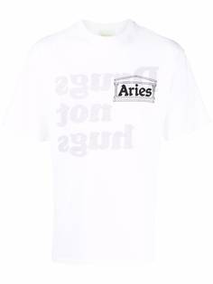 Aries футболка с надписью