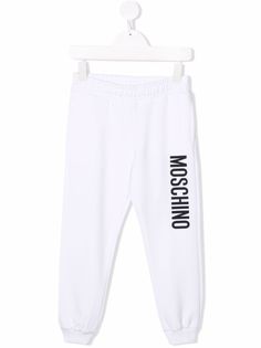 Moschino Kids спортивные брюки с логотипом